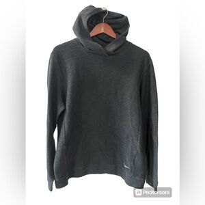 NIKE Yoga Dri-Fit Hooded Black Sweatshirt Size M Women